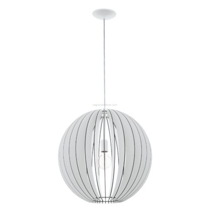 EGL94439 COSSANO lampada a sospensione BIANCO 1xE27