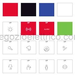 AVEETI16B set da 16 etichette bianche