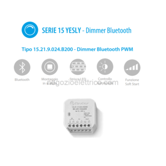 FIN15219024B200 Dimmer 12-24 vdc 8A strip led yesly