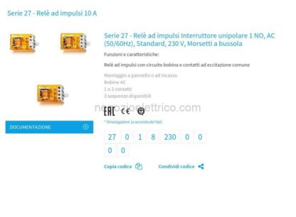FIN270182300000 rel ad impulsi pannello 10a - immagine 2