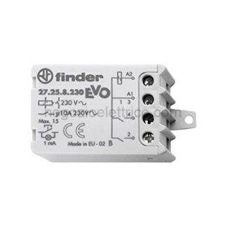 FIN272582300000 Relè ad impulsi pannello evo 2no 4seq