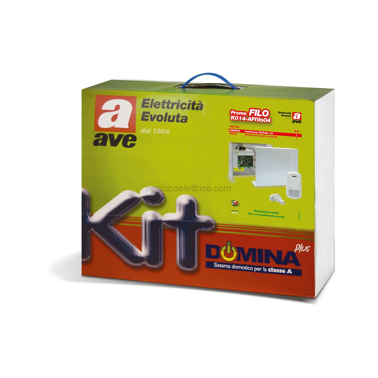 AVEK014-AFFILO04 kit furto filare espandibile