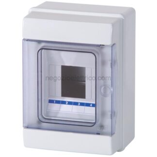 MSTM04904-T C.Parete 2/4Mod.P.Traspar. IP65