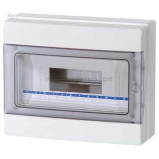 MSTM04912-T C.Parete 12Mod.P.Traspar. IP65