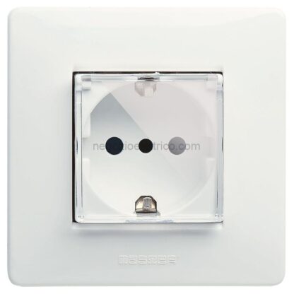 MSTM21174 MIXMO Presa P30 Schuko 2P+T con portello