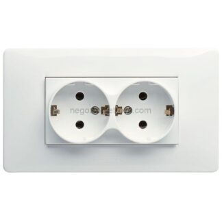 MSTM21176.2 MIXMO Doppia Schuko 16A 2P+T (laterale)
