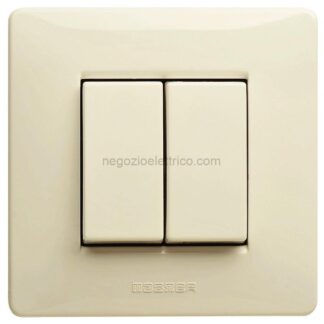 MSTM22023 MIXMO 2 Deviatori 1P 16AX 250V~ Beige