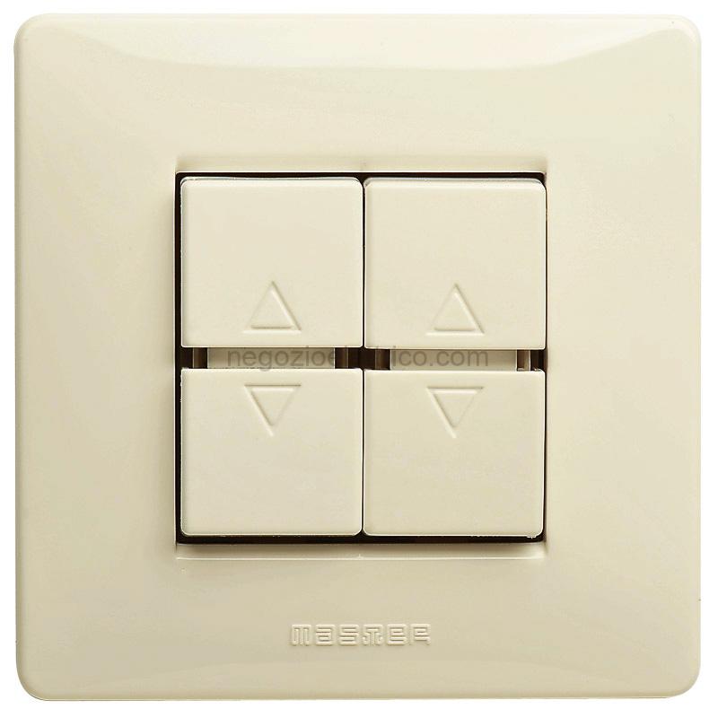 MSTM22026 MIXMO 2 Commutatori 1P 10AX Beige