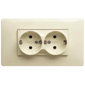 MSTM22176.2 MIXMO DoppiaSchuko 16A 2P+T(later.)Beige