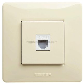 MSTM22215 MIXMO presa RJ11 1 Plug 6P4C Beige