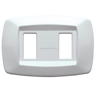 MSTMD102 Placca Modi' 2 Posti BIANCO