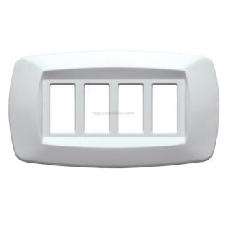 MSTMD104 Placca Modi' 4 Posti BIANCO