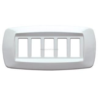 MSTMD105 Placca Modi' 5 Posti BIANCO