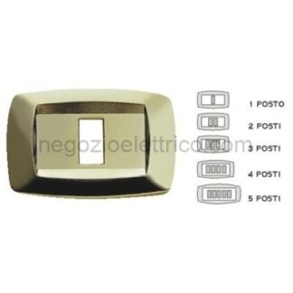 MSTMD214 Placca Modi' 4 Posti OTTONE