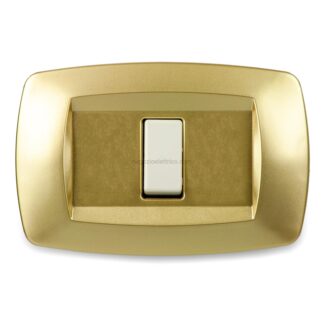 MSTMD241 Placca Modi' 1P. OTTONE OPACO