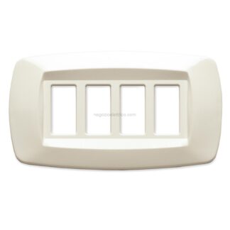 MSTMD284 Placca Modi' 4 Posti AVORIO