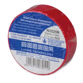 MSTN2525R Nastro mm0.13mm25xMt.25 ROSSO