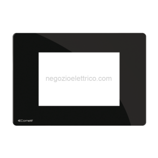 COEONE/PB/BL3 placca absolute black one comp bticino li..