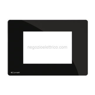 COEONE/PB/VE3 placca absolute black one comp vimar eiko..