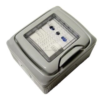 MSTS42259-03 MIXBOX IP55 2m. deviatore + presa bival.
