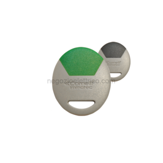 COESK9050GG/A carta standard formato porta-chiavi grigi..