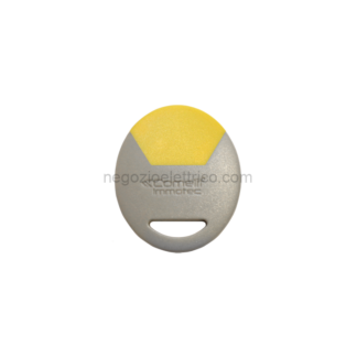 COESK9050Y/A carta standard formato porta-chiavi giallo