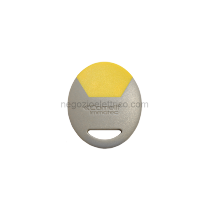 COESK9050Y/A carta standard formato porta-chiavi giallo