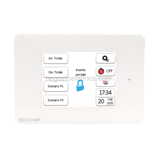 COEVEDOTOUCHW tas. safetouch bianca con rfid x cent. vedo