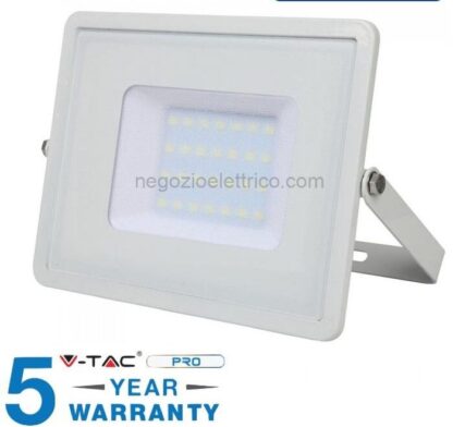 VTA404 Faro LED PRO SMD Chip Samsung 30W Colore bianco 4000K IP65 luce bianca naturale