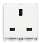 VIW14219 Presa 2P+T 13A inglese bianco