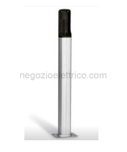CMC001DIR-CG Colonnina in PVC colore RAL9006 (argento) H=500 mm