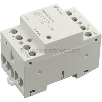 FIN224400244310 contattore 40a 4 contatti 52mm 24v