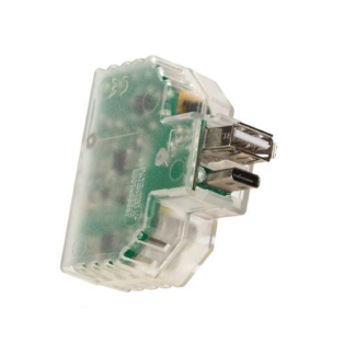 FME82893 Alim.2 USB A+C 2,4A inc.KEYSTONE IT TR