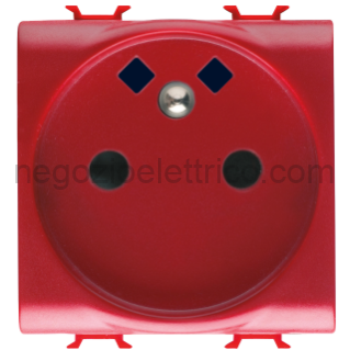 GEWGW10257F PR.2M 2P+T 16A CABL.RAP.ST.FRA.ROSSA