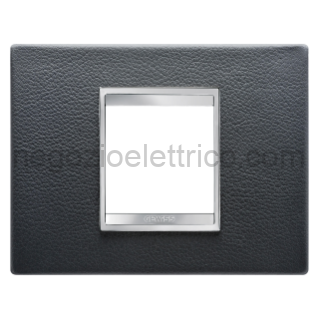 GEWGW16202PN PLACCA LUX 2P PELLE NERO