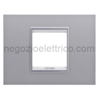 GEWGW16202XT PLACCA LUX 2P METAL TITANIO MONOCHROME