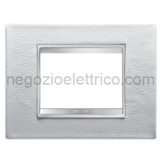 GEWGW16203PB PLACCA LUX 3P PELLE BIANCO
