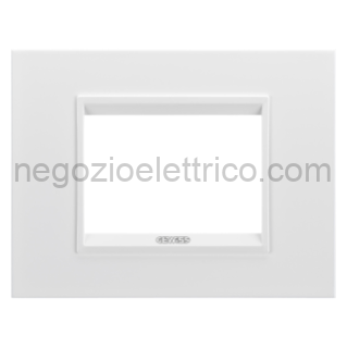 GEWGW16203XB PLACCA LUX 3P METAL BIANCO MONOCHROME
