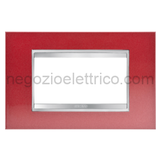 GEWGW16204MR PLACCA LUX 4P METAL.ROSSO GLAMOUR