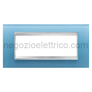 GEWGW16206CA PLACCA LUX 6P VETRO ACQUAMARINA