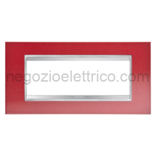 GEWGW16206MR PLACCA LUX 6P METAL.ROSSO GLAMOUR
