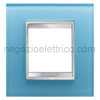 GEWGW16222CA PLACCA LUX INT.2P VETRO ACQUAMARINA