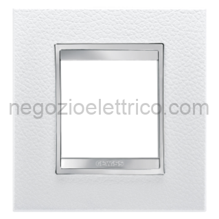 GEWGW16222PB PLACCA LUX INT.2P PELLE BIANCO