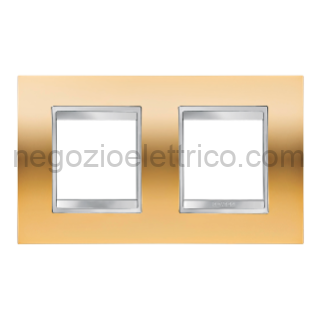 GEWGW16223MO PLACCA LUX INT.2+2P O.ORO