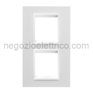 GEWGW16224YB PLACCA LUX INT. 2+2P V.MONOCHROME BIANCO