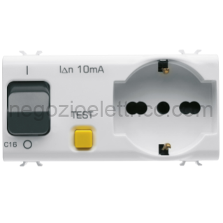 GEWGW10322 PR.INT. P40+INT.DIFF. 1P+N 16A - 4M B.
