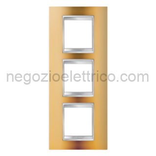 GEWGW16227MO PLACCA LUX INT.2+2+2P V.ORO