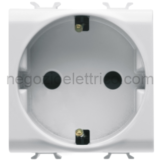 GEWGW10341 PRESA 2M 2P+T 16A+MORSETTO ST.SPA.BIANCO