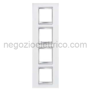 GEWGW16229PB PLACCA LUX INT.2+2+2+2P V.PELLE BIANCO