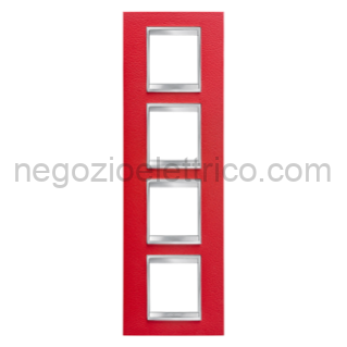 GEWGW16229PR PLACCA LUX INT.2+2+2+2P V.PELLE RUBINO